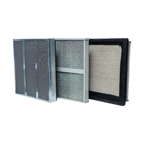 Рамный пластинчатый воздушный фильтр